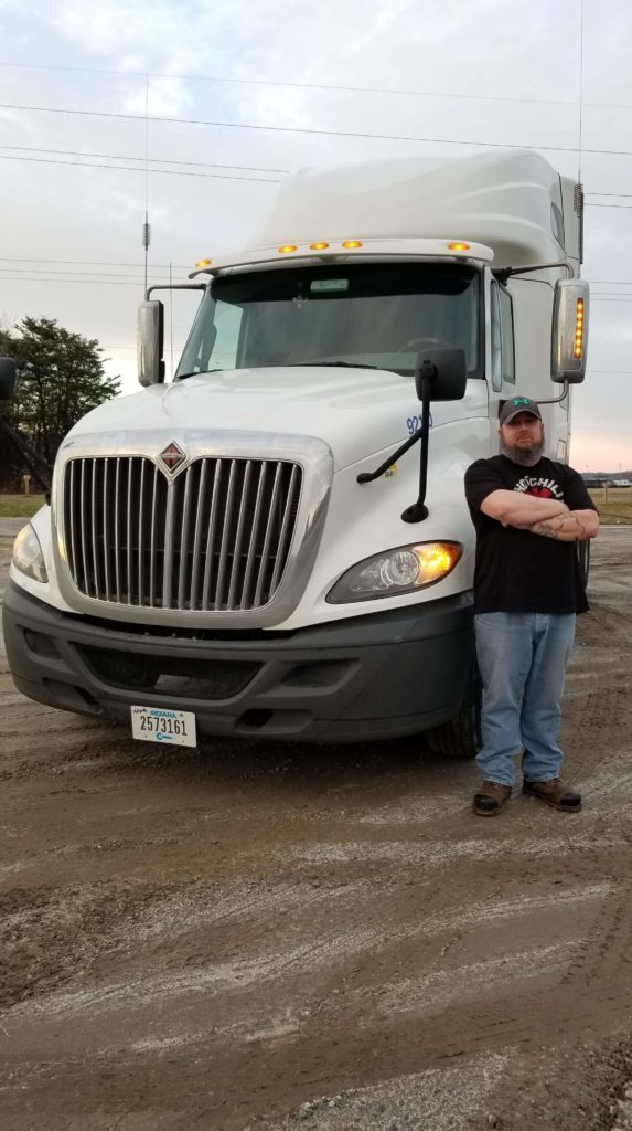 Join us in officially welcoming a member of the A&P Trucking family, Robbie English!